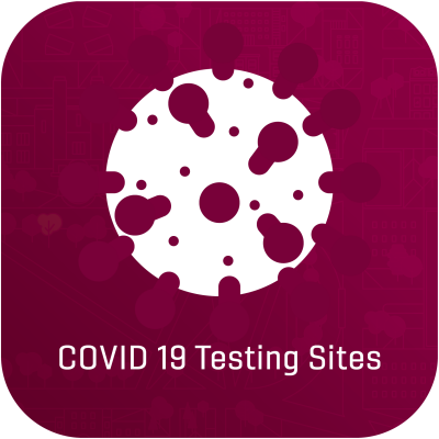 CLICK TO VIEW THE VIRGINIA TECH COVID-19 TESTING SITES MAP