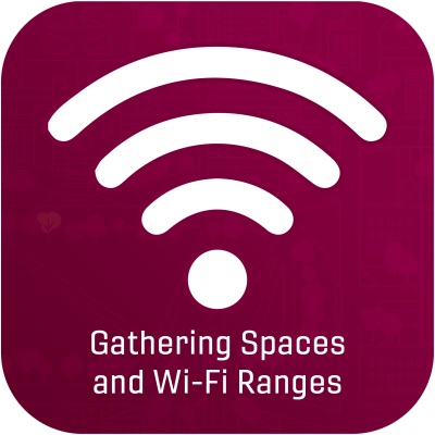 CLICK TO VIEW THE VIRGINIA TECH GATHERING SPACES AND WI-FI RANGES