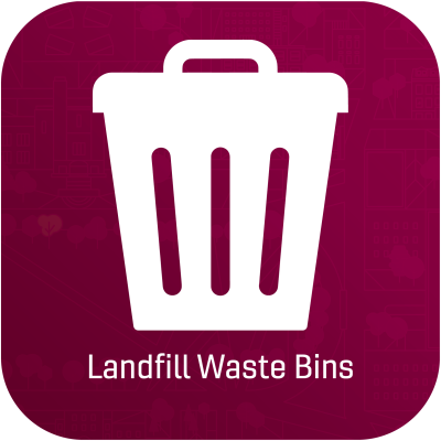 CLICK TO VIEW THE VIRGINIA TECH TRASH, CIGARETTE & OTHER LANDFILL WASTE DISPOSAL BIN LOCATIONS MAP