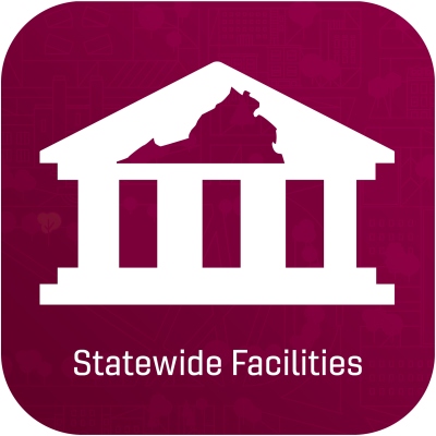 CLICK TO VIEW THE VIRGINIA TECH STATEWIDE FACILITIES MAP
